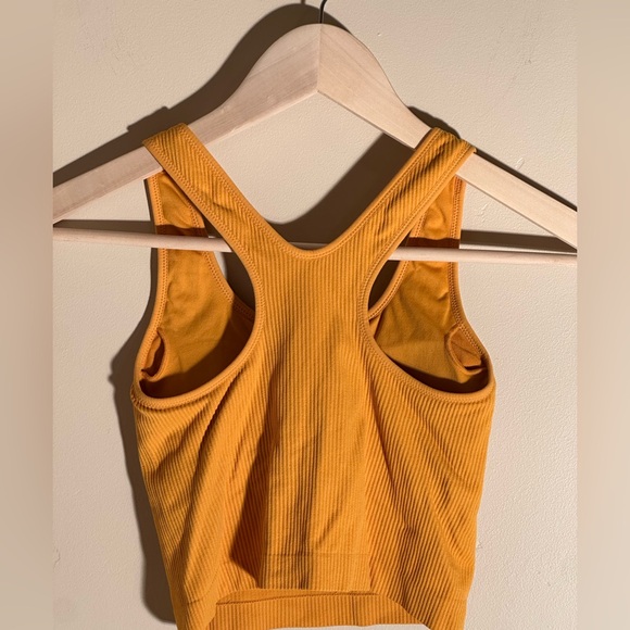 CALIA by Carrie Underwood Golden Ribbed Tank Top - Picture 2 of 3